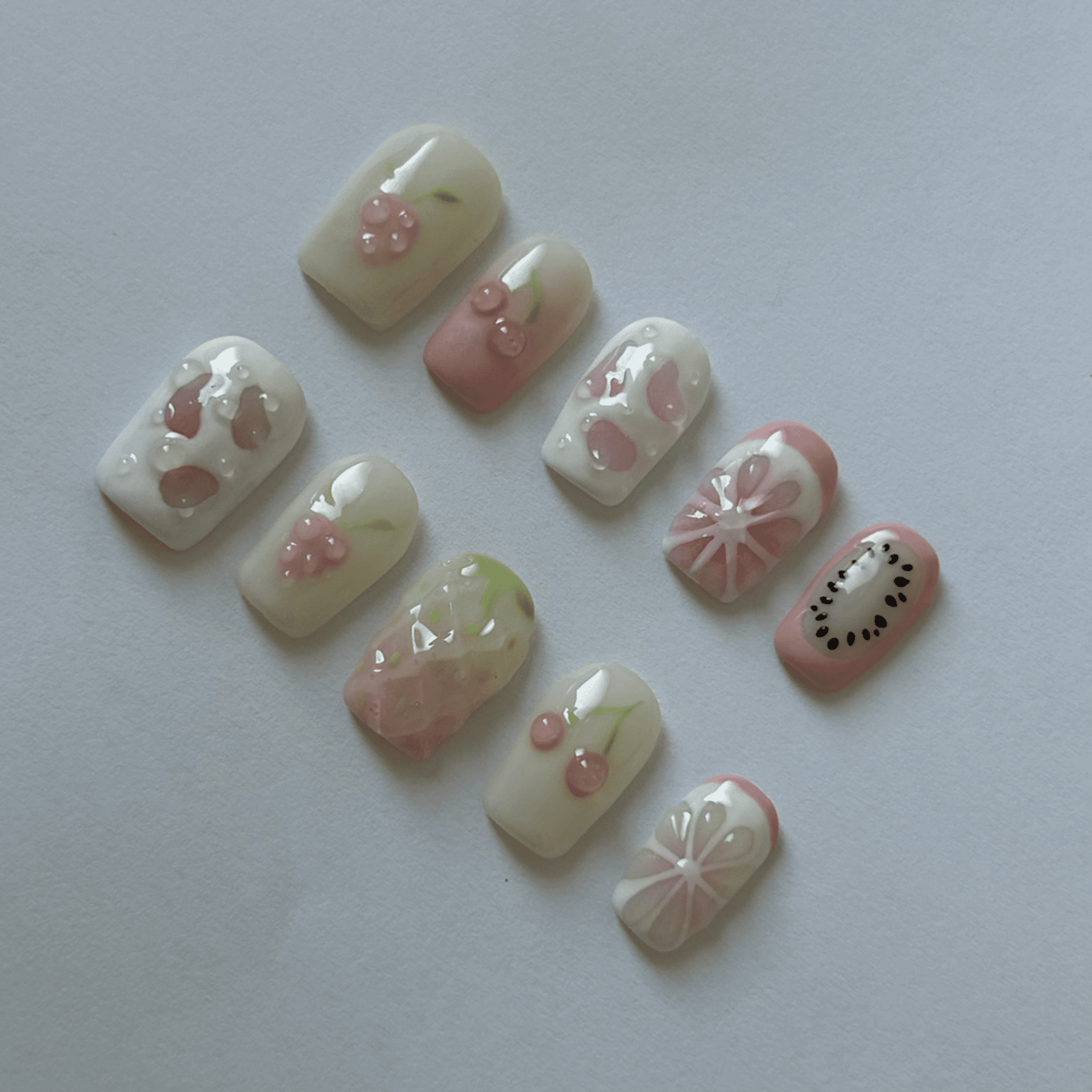 Uña press-on Frutas - 3